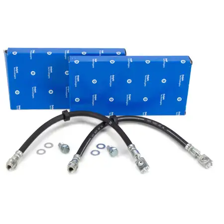 2x DELPHI Bremsschlauch Bremsleitung f&uuml;r VW Polo 6N1 6N2 Lupo Passat B3/B4 SEAT vorne