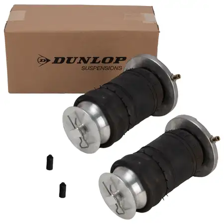 2x DUNLOP DAS10143 Luftfeder Federbalg f&uuml;r OPEL Movano A RENAULT Master 2 Interstar hinten