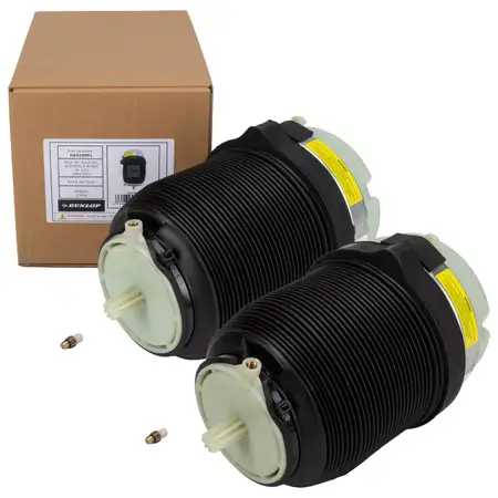2x DUNLOP DAS10001 Luftfeder Luftfederbalg Federbalg f&uuml;r AUDI A6 S6 RS6 hinten 4F0616001J