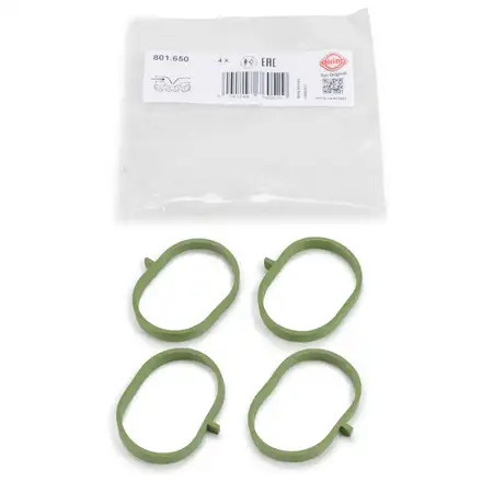 4x ELRING 801.650 Ansaugkr&uuml;mmerdichtung f&uuml;r DACIA LADA NISSAN RENAULT 1.6 102-120 PS