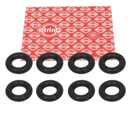 8x ELRING 893.889 Dichtring Einspritzventil f&uuml;r AUDI BMW FORD MERCEDES SEAT SKODA VW