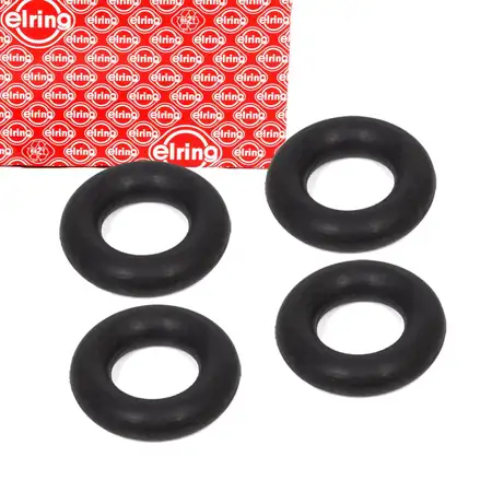 4x ELRING 893.889 Dichtring Einspritzventil f&uuml;r AUDI BMW FORD MERCEDES SEAT SKODA VW