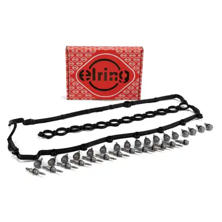 ELRING Valve Cover Gasket Set for BMW 3 Series E46, E90&ndash;93; 5 Series E39, E60; X3 E83; X5 E53; M57; N57