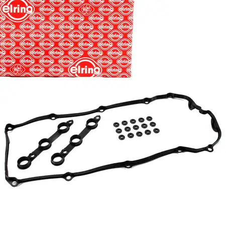ELRING 318.590 Ventildeckeldichtung 15x Dichtung Schrauben f&uuml;r BMW E46 M52 M54 bis 09.2002