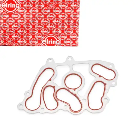 ELRING Oil Cooler Gasket for MERCEDES W169 A160-200 CDI W245 B180-200 CDI OM640 6401880180