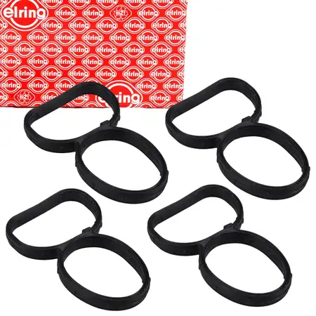 4x ELRING 451.630 Ansaugkr&uuml;mmerdichtung f&uuml;r MINI R55/56/57/58/59/60/61 One D/Cooper D N47