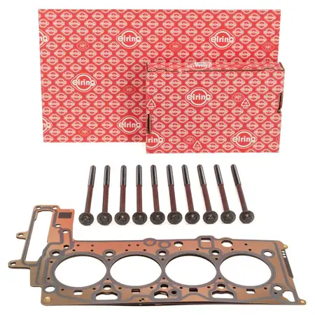 ELRING Zylinderkopfdichtung + Schrauben f&uuml;r BMW F20 F21 F22 F23 E90-93 F30-34 X1 X3 X5 N47