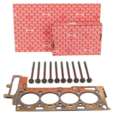ELRING Zylinderkopfdichtung + Schrauben f&uuml;r BMW E81-88 E90-93 E60 E61 X1 E84 X3 E83 N47