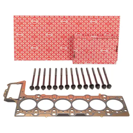 ELRING Zylinderkopfdichtung + Schrauben f&uuml;r BMW E90-93 E60 E63 E65-67 X3 X5 X6 M57 02.2006