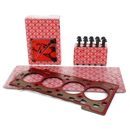 ELRING Zylinderkopfdichtung + Schraubensatz f&uuml;r AUDI A1 SEAT VW Golf 5 6 1.4TSI