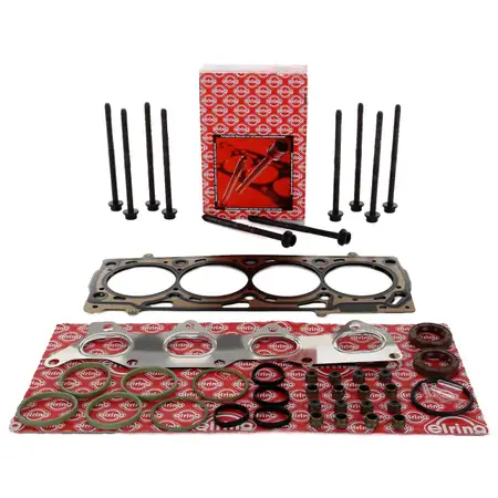 ELRING Zylinderkopfdichtung Satz + Schrauben f&uuml;r AUDI SEAT SKODA VW 1.4/16V