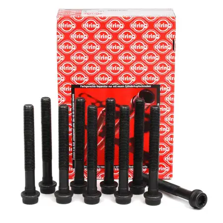 10x ELRING Zylinderkopfschraube f&uuml;r MERCEDES-BENZ C-Klasse W202 C208 E-Klasse W210