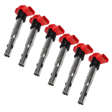 6x ERA 880065 Z&uuml;ndspule Z&uuml;ndmodul f&uuml;r AUDI A4 A5 A6 A7 A8 Q5 Q7 VW Touareg V6 06E905115E