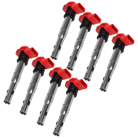 8x ERA 880065 Z&uuml;ndspule Z&uuml;ndmodul f&uuml;r AUDI A8 4H R8 42 4.2 FSI quattro 371/430 06E905115E
