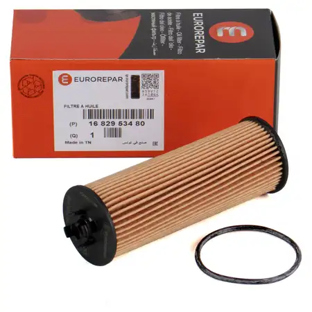 EUROREPAR Oil Filter for OPEL Corsa E 1.4/LPG 75/90 hp with automatic transmission 1682953480
