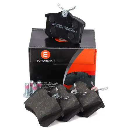 EUROREPAR Bremsbel&auml;ge f&uuml;r AUDI CITROEN DS FIAT FORD PEUGEOT SEAT SKODA hinten 1617250480