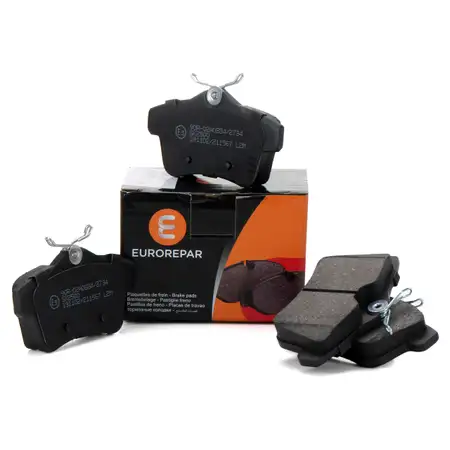 EUROREPAR Bremsbel&auml;ge f&uuml;r CITROEN C4 2 DS4 DS5 PEUGEOT 3008 5008 1 RCZ hinten 1617272680