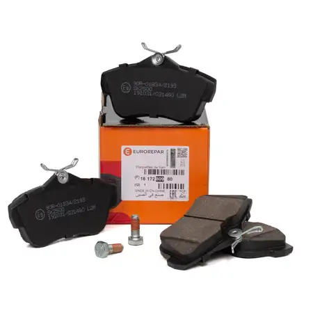 EUROREPAR Bremsbel&auml;ge f&uuml;r CITROEN Jumpy 2 FIAT Scudo PEUGEOT TOYOTA hinten 1617280980