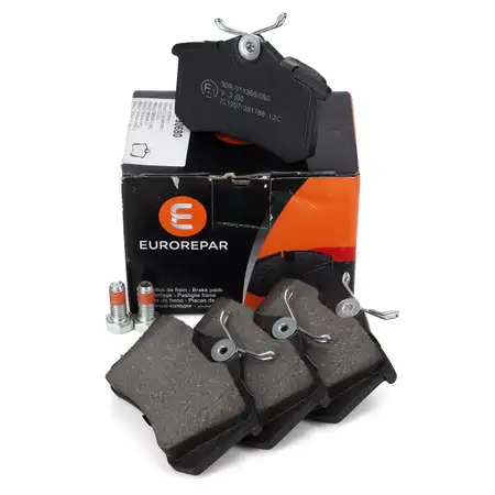 EUROREPAR Bremsbel&auml;ge f&uuml;r AUDI CITROEN DS FIAT FORD PEUGEOT SEAT SKODA hinten 1619790680