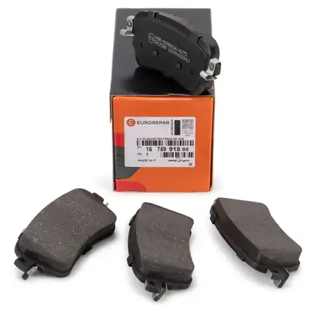 EUROREPAR Brake Pads for CITROEN, FIAT, OPEL Vivaro C, PEUGEOT, TOYOTA (Rear) 1675991880