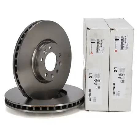 EUROREPAR Bremsscheiben Satz f&uuml;r CITROEN DS OPEL Combo Grandland PEUGEOT vorne 1687772080