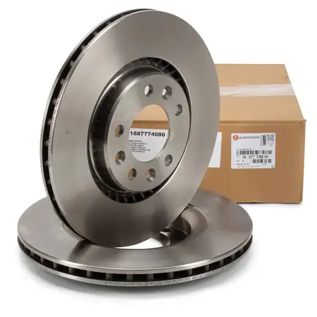 EUROREPAR Bremsscheiben Satz f&uuml;r PSA Jumpy 3 Expert Traveller TOYOTA hinten 1687774080