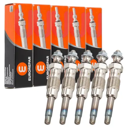 5x EUROREPAR Gl&uuml;hkerze f&uuml;r MERCEDES G-Kasse W461 W463 Sprinter B901-904 OM602 1616054080