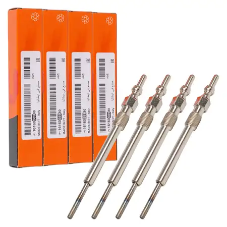 4x EUROREPAR Gl&uuml;hkerze f&uuml;r OPEL Astra J Corsa D Meriva B 1.3 CDTI 75/95 PS 1686230480