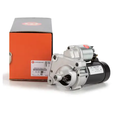 EUROREPAR Starter Motor 12V 15 kW for CITROEN, FIAT, FORD, OPEL, PEUGEOT, TOYOTA 1638115880