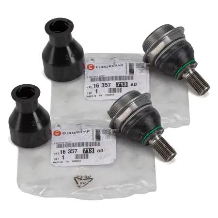 2x EUROREPAR Traggelenk f&uuml;r CITROEN Berlingo C4/Picasso PEUGEOT Partner vorne 1635771380