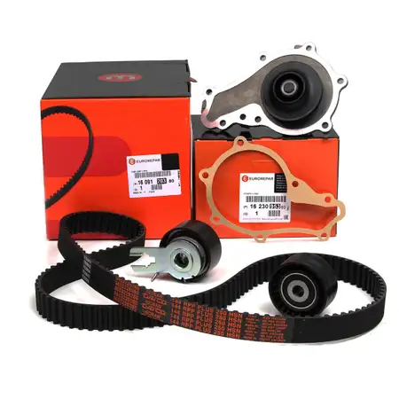 EUROREPAR Zahnriemensatz + Wasserpumpe f&uuml;r CITROEN FORD MAZDA PEUGEOT TOYOTA 1.4 DIESEL