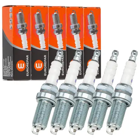 5x EUROREPAR Z&uuml;ndkerze f&uuml;r FORD Focus 2 Mondeo 4 S-Max 2.5 ST 220/225 PS 1625935380