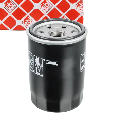 febi 104333 Oil Filter Engine Oil Filter Screw-On Oil Filter