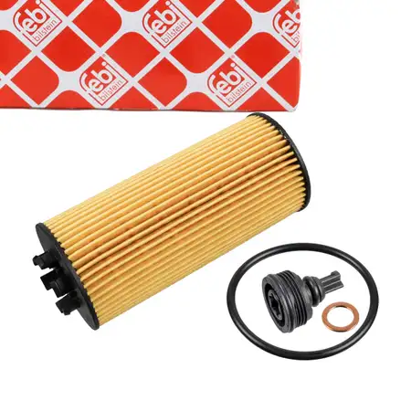 febi 170546 &Ouml;lfilter + Schraube f&uuml;r BMW F40 F44-46 X1 F48 X2 F36 MINI F55 F56 11428593186