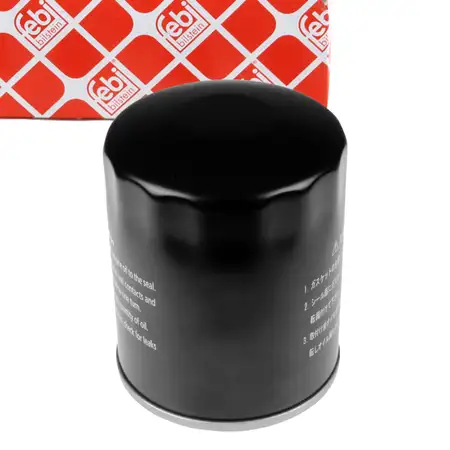 febi 184131 Oil Filter for MAZDA 2 DL, DJ, 3, BL, BM, BN, BP, 5, CW, 6, GH, GJ, GL, CX-3, CX-30, CX-5