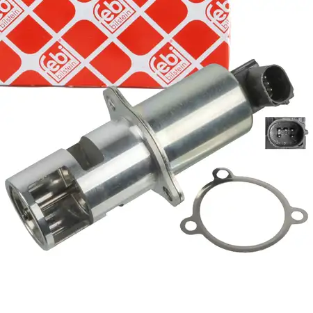 febi 173650 AGR Ventil Abgasr&uuml;ckf&uuml;hrungsventil f&uuml;r RENAULT Megane 2 1.9 dCi 8200542998