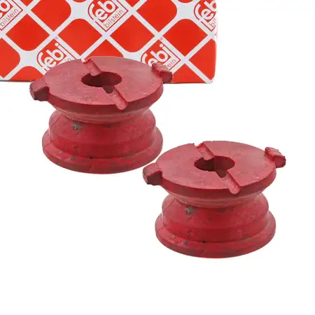 2x febi 14915 Anschlagpuffer Gummianschlag Puffer f&uuml;r VOLVO S60 1 384 1 2 vorne 30760914