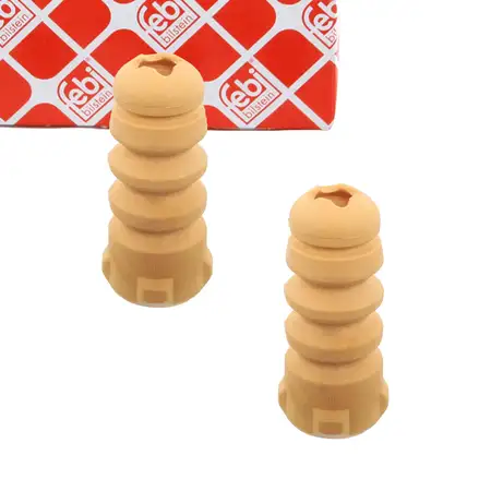 2x febi 18363 Anschlagpuffer Gummianschlag Gummilager f&uuml;r AUDI A4 Hinterachse 8D0512131L