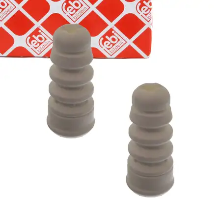2x febi Anschlagpuffer Gummianschlag f&uuml;r VW Passat B5 AUDI A4 B6 B7 A6 C5 SEAT Exeo hinten