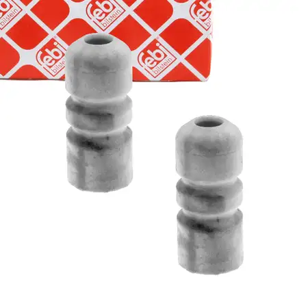 2x febi 18386 Anschlagpuffer Gummianschlag Gummilager f&uuml;r AUDI 80 Hinterachse 8A0512131D