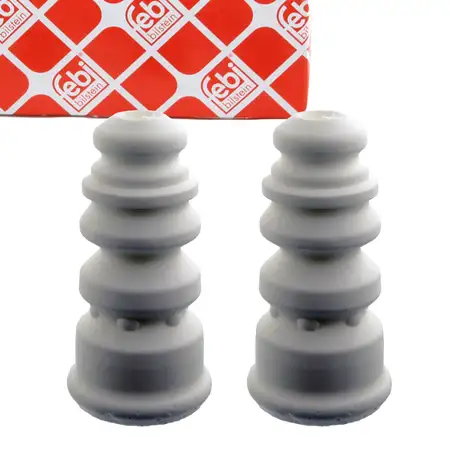 2x febi 18380 Anschlagpuffer Gummianschlag f&uuml;r VW Golf 4 AUDI 8L SEAT Leon 1M Hinterachse