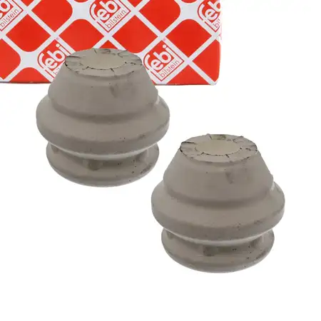 2x febi Anschlagpuffer Gummianschlag f&uuml;r VW Golf 4 Polo 6R 6C AUDI 8L SEAT Ibiza 4 vorne