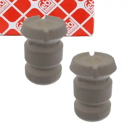 2x febi Anschlagpuffer Gummianschlag f&uuml;r PEUGEOT 205 1 2 306 405 1 2 CITROEN C15 ZX vorne