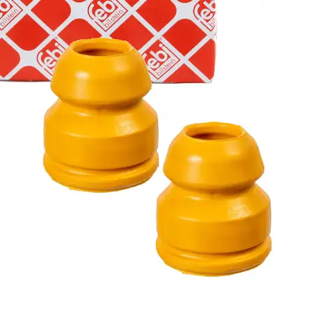 2x febi Anschlagpuffer Gummianschlag f&uuml;r HYUNDAI Accent 4 Elantra 4 5 2 KIA Rio 3 vorne