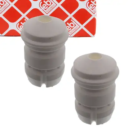2x febi 12296 Anschlagpuffer Gummianschlag f&uuml;r BMW 5er E34 7er E32 Hinterachse 33531135624