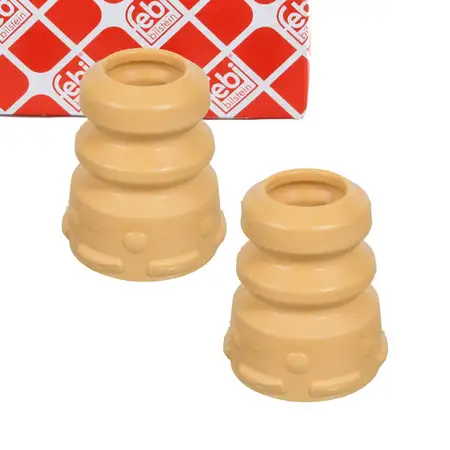 2x febi 23460 Anschlagpuffer Gummianschlag f&uuml;r VW Golf 5 6 7 Passat 7 8 AUDI 8P 8V vorne