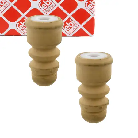 2x febi 23576 Anschlagpuffer Gummianschlag f&uuml;r AUDI A4 B7 SEAT Exeo 3R hinten 8E0512131P