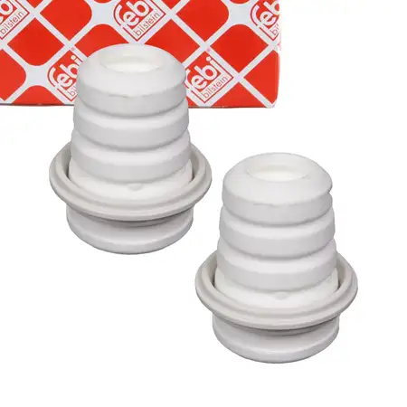 2x febi Anschlagpuffer Gummianschlag f&uuml;r CITROEN Jumper PEUGEOT Boxer FIAT Ducato vorne