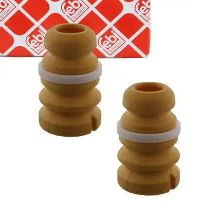 2x febi 36530 Anschlagpuffer Gummianschlag f&uuml;r MERCEDES W212 S212 W447 vorne 2123210106