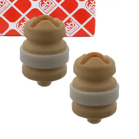 2x febi 36847 Anschlagpuffer Gummianschlag Gummilager f&uuml;r PEUGEOT 407/SW Hinten 5166.70
